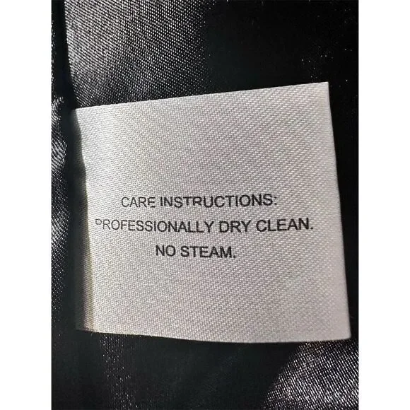 Gallery Women's Hooded Grooved Faux-Fur Jacket Black Size L - Picture 10 of 10